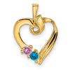 Family Pendant with Birthstones