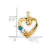 Family Pendant with Birthstones
