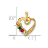Family Pendant with Birthstones