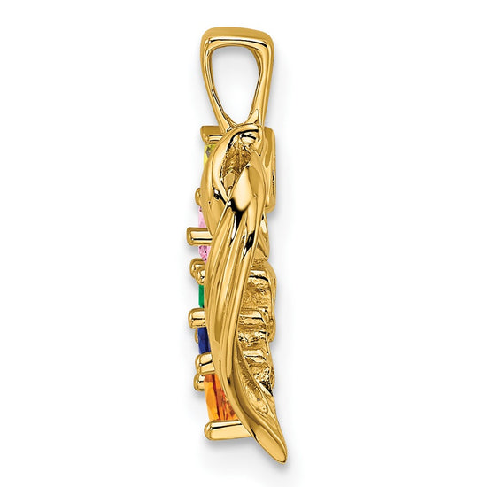 Family Pendant with Birthstones