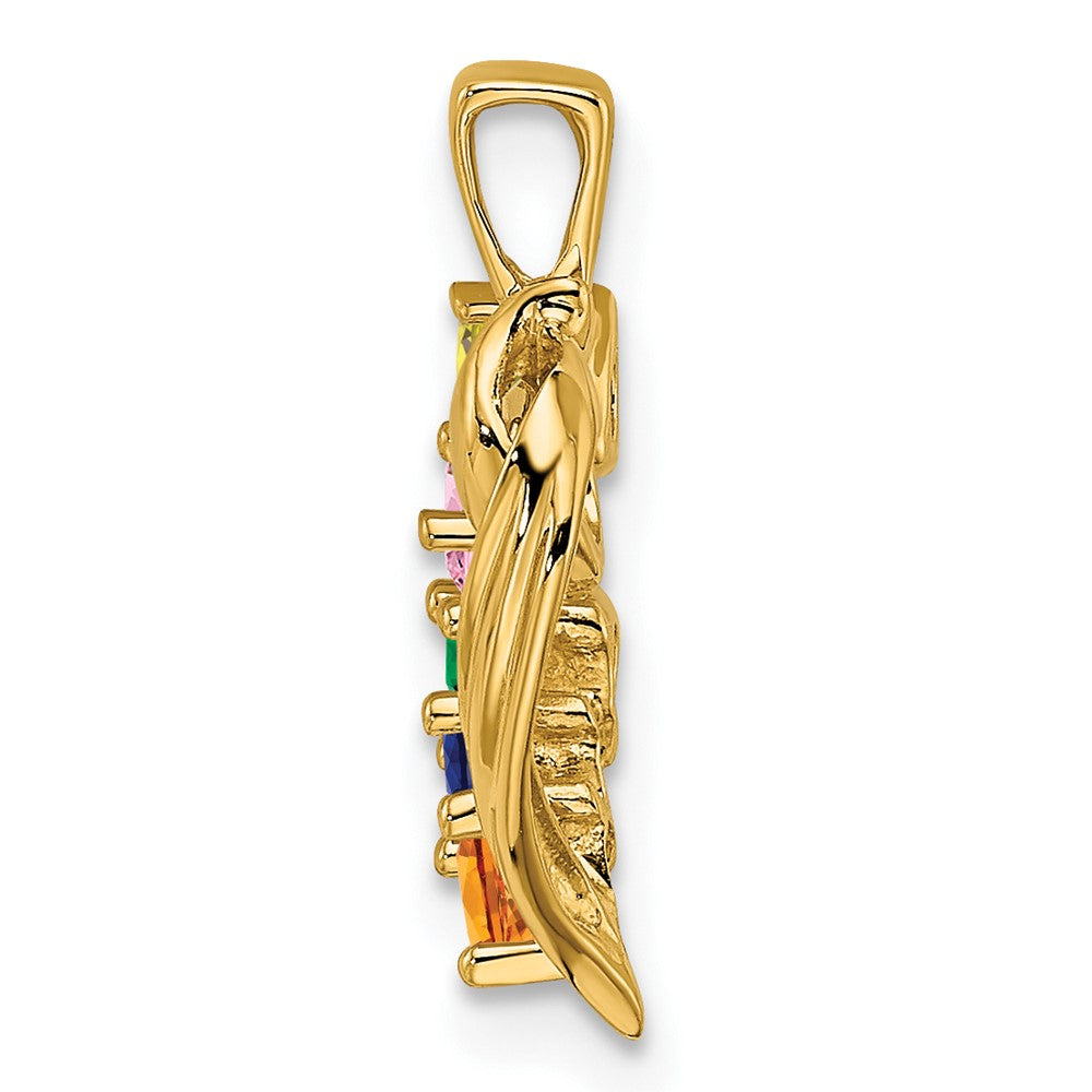 Family Pendant with Birthstones
