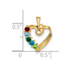 Family Pendant with Birthstones