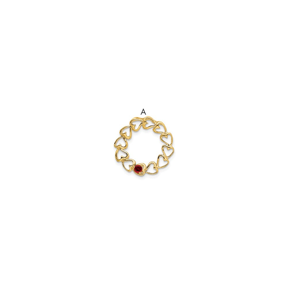 Family Pendant with Birthstones