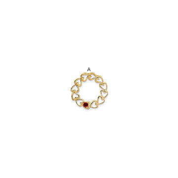 Family Pendant with Birthstones