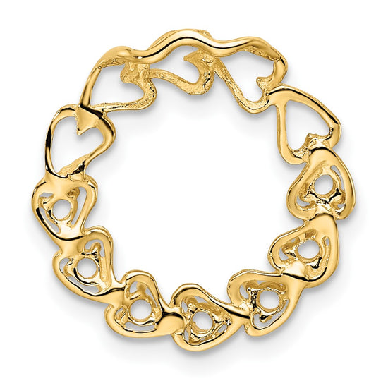 14k 7 Stone Family Pendant Mounting