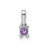 Family Jewelry Birthstone & Diamond Set Pendant