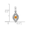Family Jewelry Birthstone & Diamond Set Pendant