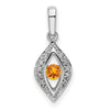 Family Jewelry Birthstone & Diamond Set Pendant