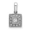 Family Jewelry Diamond Semi-Set Pendant