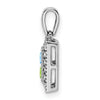 Family Jewelry Diamond Semi-Set Pendant
