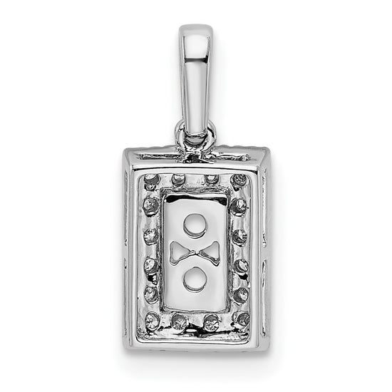 Family Jewelry Diamond Semi-Set Pendant