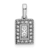 Family Jewelry Diamond Semi-Set Pendant