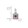 Family Jewelry Birthstone & Diamond Set Pendant