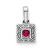 Family Jewelry Birthstone & Diamond Set Pendant
