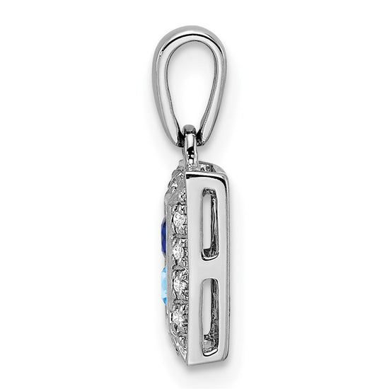 Family Jewelry Birthstone & Diamond Set Pendant
