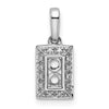 Family Jewelry Birthstone & Diamond Set Pendant