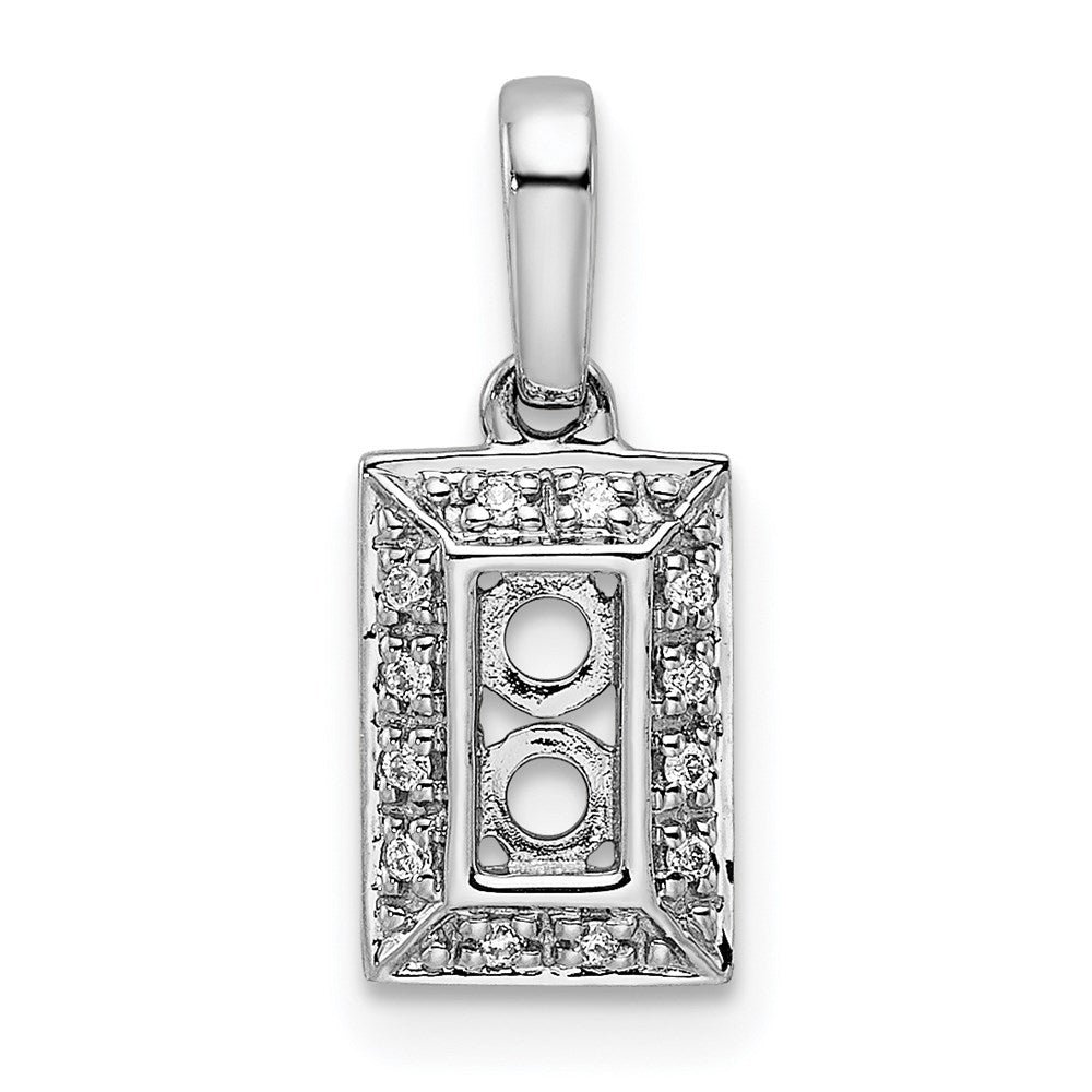 Family Jewelry Birthstone & Diamond Set Pendant