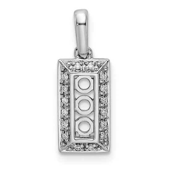 Family Jewelry Birthstone & Diamond Set Pendant