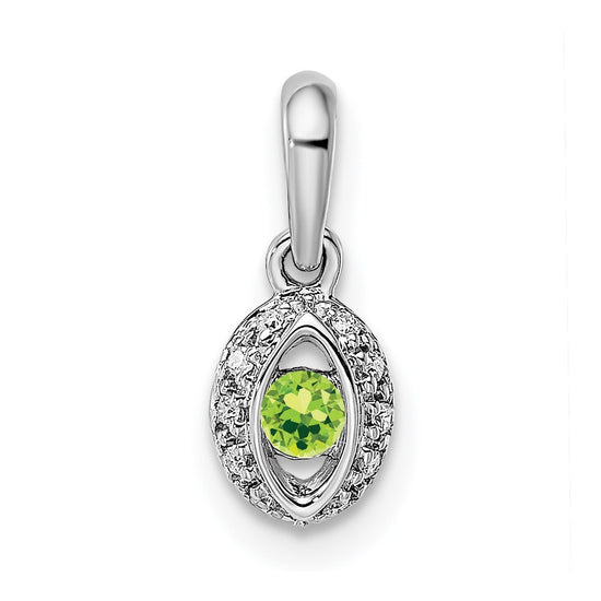 Family Jewelry Birthstone & Diamond Set Pendant