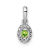 Family Jewelry Birthstone & Diamond Set Pendant