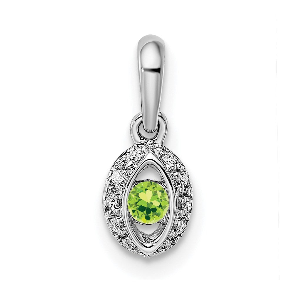 Family Jewelry Birthstone & Diamond Set Pendant