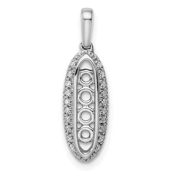 Family Jewelry Birthstone & Diamond Set Pendant