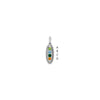 Family Jewelry Birthstone & Diamond Set Pendant