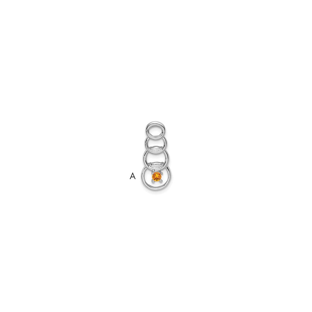 Family Pendant with Birthstones