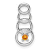 Family Pendant with Birthstones