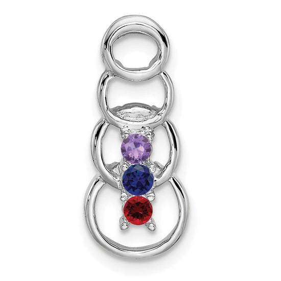 Family Pendant with Birthstones