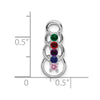 Family Pendant with Birthstones