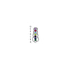 Family Pendant with Birthstones