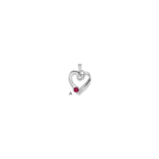 Family Pendant with Birthstones