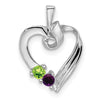 Family Pendant with Birthstones