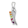 Family Pendant with Birthstones