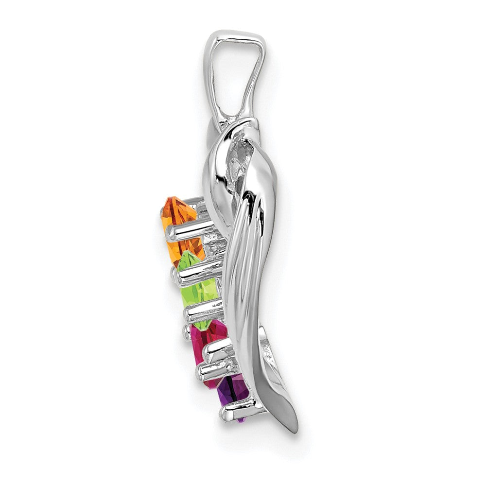 Family Pendant with Birthstones