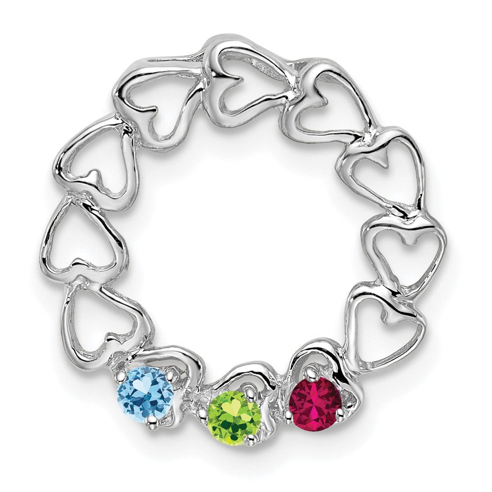 Family Pendant with Birthstones