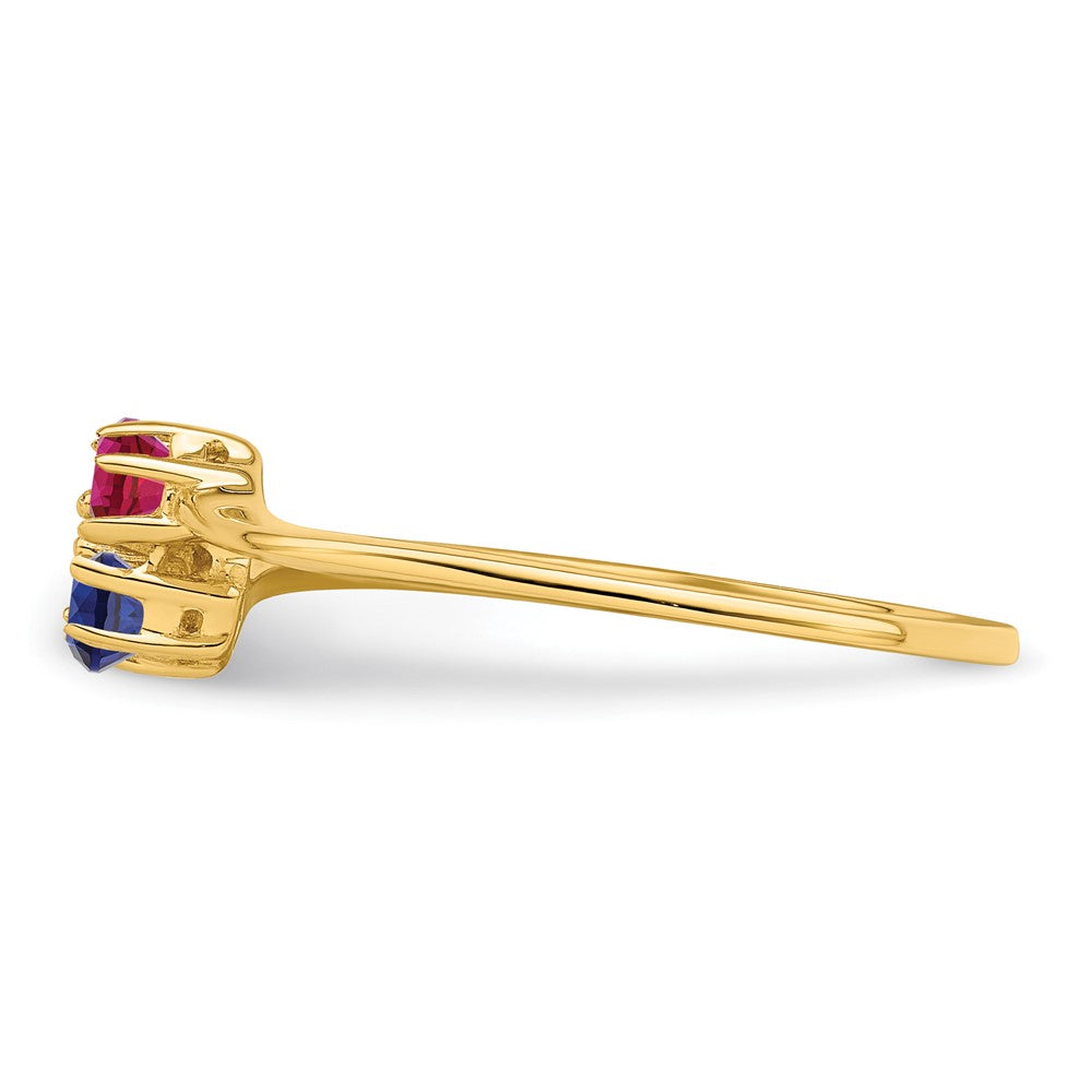 Family Jewelry Ring — Synthetic Stones