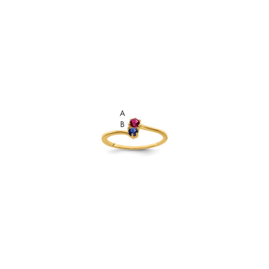 Family Jewelry Ring — Genuine Stones