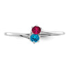 Family Jewelry Ring — Synthetic Stones