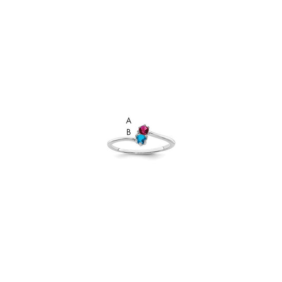 Family Jewelry Ring — Synthetic Stones