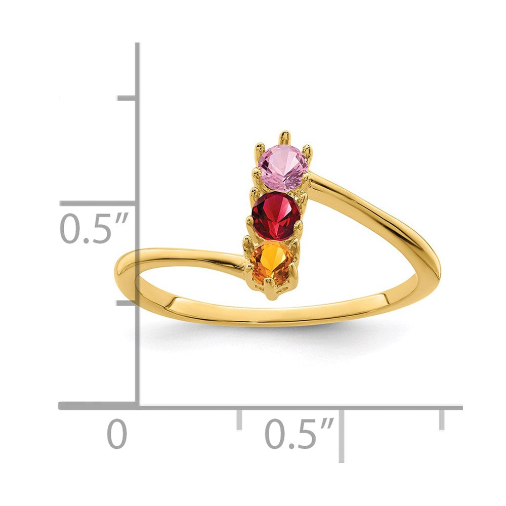 Family Jewelry Ring — Genuine Stones