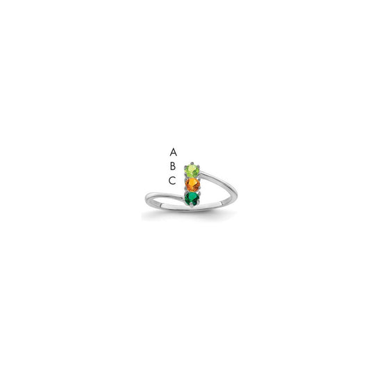 Family Jewelry Ring — Synthetic Stones