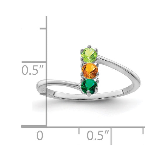 Family Jewelry Ring — Genuine Stones