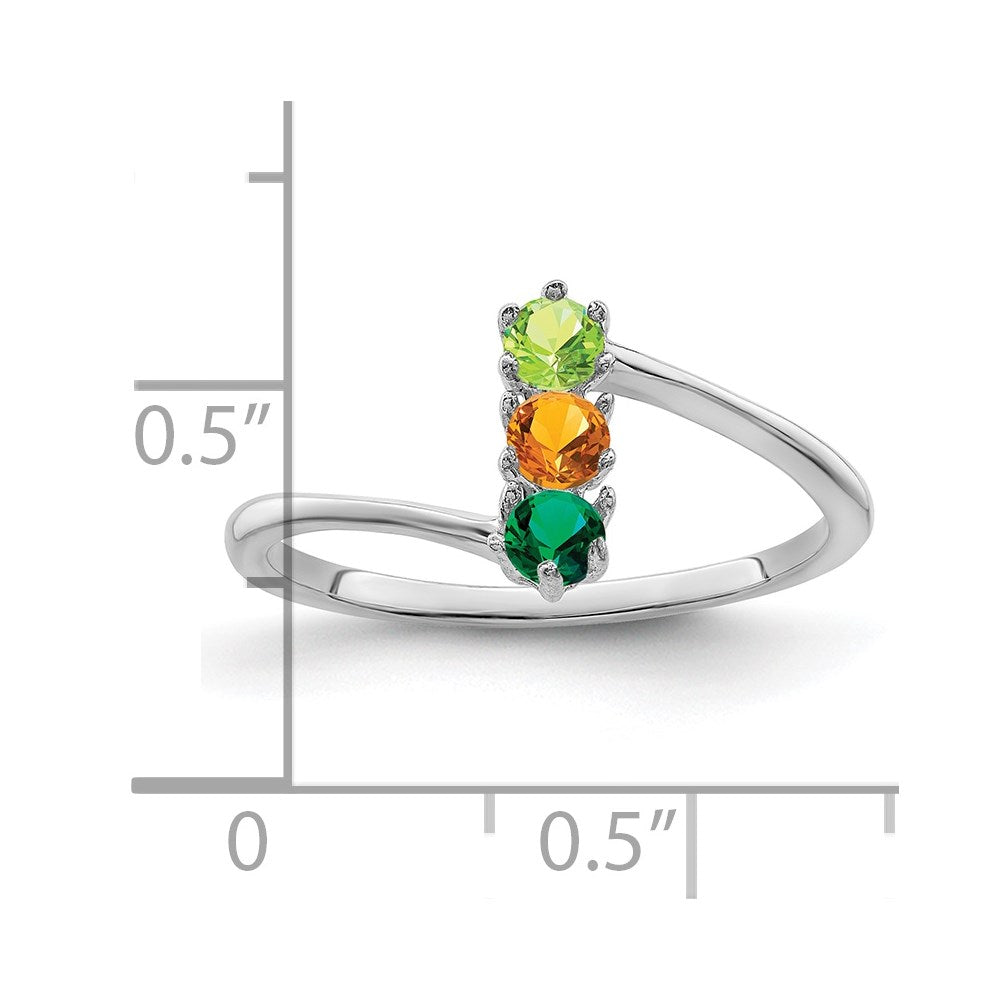Family Jewelry Ring — Genuine Stones