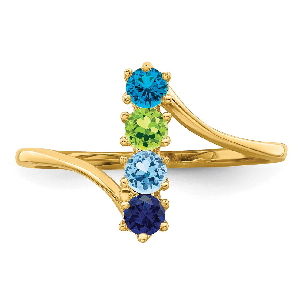 Family Jewelry Ring — Genuine Stones