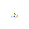 Family Jewelry Ring — Synthetic Stones