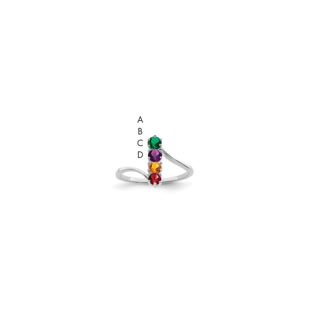 Family Jewelry Ring — Synthetic Stones