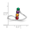 Family Jewelry Ring — Synthetic Stones