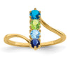 Family Jewelry Ring — Synthetic Stones